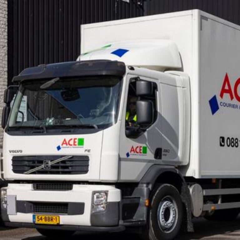 nieuwe website en mom voor ACE Courier & Transport