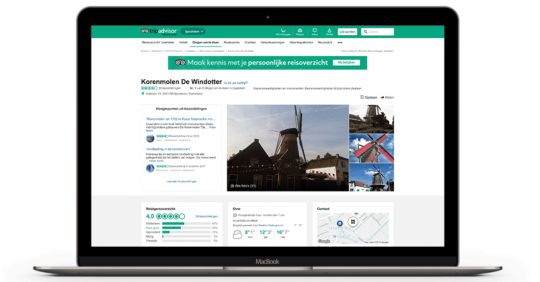 hoe werkt tripadvisor marketing