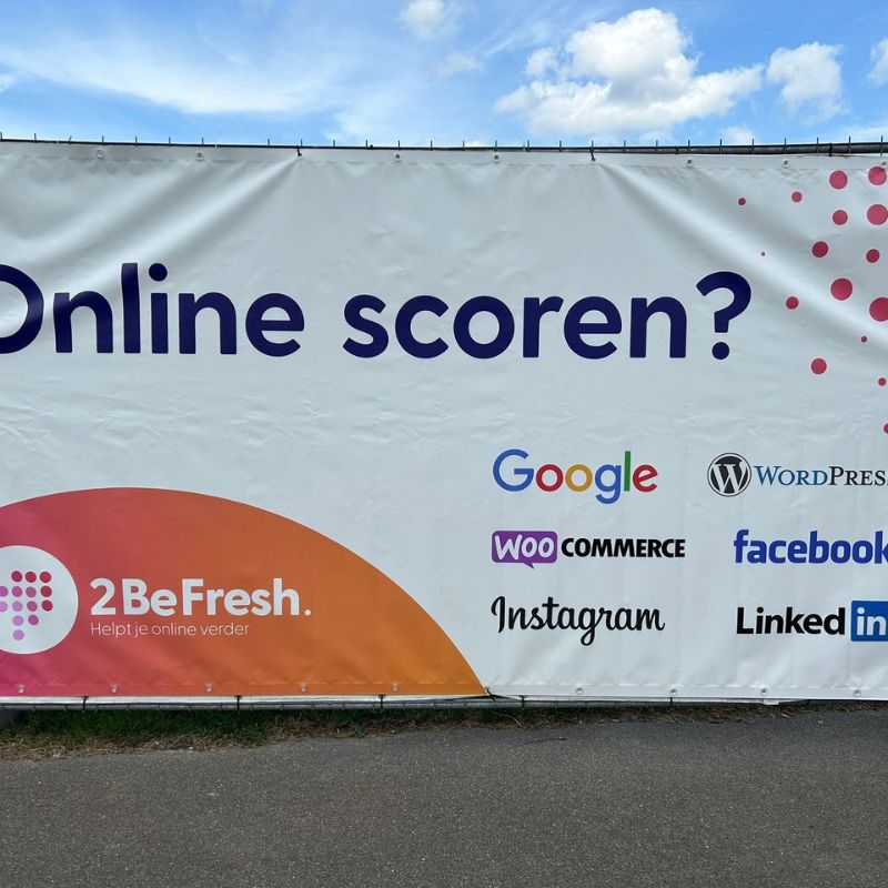 Case voor Bouwhekbanner