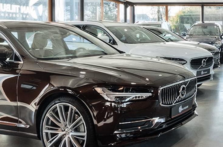 Project voor auto van Tilburg